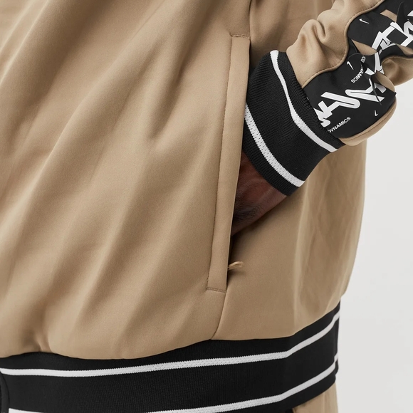 NIKE X ACRONYM Men’s SZ. XXL Therma Fit Knit Jacket Full Zip Beige New - Picture 6 of 8